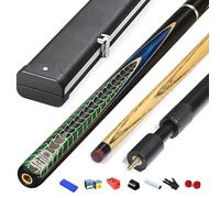 Billiard cues, 3/4 Billiard Cue Snooker Chinese Eight Black 11.5MM
