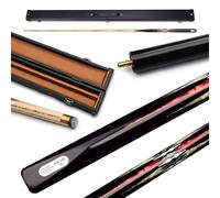 Billiard cues, 57IN Snooker Chinese-Style Black Eight Pool Cue 10MM with Box, Three Patterns Available