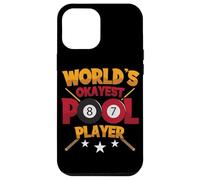 Billiard Design For The World's Okayest Pool Player Case for iPhone 12 Pro Max