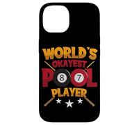 Billiard Design For The World's Okayest Pool Player Case for iPhone 14