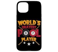 Billiard Design For The World's Okayest Pool Player Case for iPhone 15 Plus