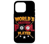 Billiard Design For The World's Okayest Pool Player Case for iPhone 16 Pro
