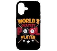 Billiard Design For The World's Okayest Pool Player Case for iPhone 17