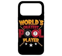 Billiard Design For The World's Okayest Pool Player Case for iPhone 17 Pro Max