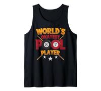 Billiard Design for The World's Okayest Pool Player Tank Top