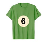 Billiard disguise as ball no. 6 group costume T-Shirt
