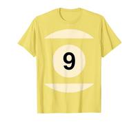 Billiard disguise as ball no. 9 group costume T-Shirt