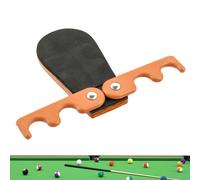 Billiard Foot Rest Holders - Cue Footrest Holds 4 Cues | 4.3 Inch Cue Holder | Weighted Pool Cue Holder | Portable Bil Stick Holder