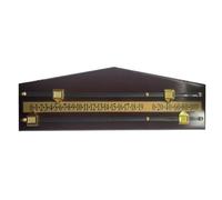 Billiard Game Score Board - Wall Mounted Wooden Score Counter, Mahogany Score Keeper | Reusable Pool Scoreboard for Pool Table Games, Shuffleboard Matches, Sall