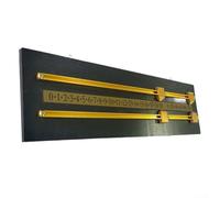 Billiard Game Scorer 2 Track Scoreboard Solid Wood Metal Construction Classical Design Manual Slide Beads No Battery Required for Pool Snooker Table Accessories(Black)