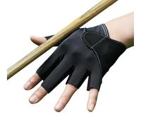 Billiard Glove - Snookers Pool Glove, 3-Finger Pool Glove | Suitable for Both Left and Right Hand, Breathable and Comfortable Billiard Pool Gloves, Snookers Cue Spo