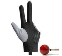 Billiard Gloves - Billiard Gloves, Snooker Cue Sports Gloves, Thick Wrist Design | 3 Finger Pool Gloves, Three Finger Pool Gloves, Comfortable Billiard Gloves for My