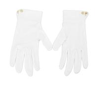 Billiard Gloves, Competitor Referee Gloves, Professional White Polyester Cotton Gloves, Suitable for Pool and Billiard Games