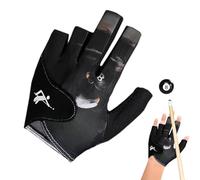 Billiard Gloves for Women - Hand Protective Gear | Sweat-Wicking Mitten | Elastic Left and Right Hand Guard for Adults Men and Women Billiard Accessories Cue Sports