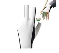 Billiard Gloves for Women Left Hand | 3-Finger Billiard Accessories - Pool Table Gloves - for Beginners Professionals Home Game Room Clubs Tournament Recreation Center Competition Matches