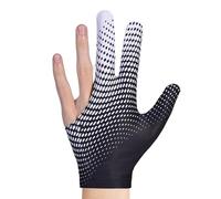 Billiard Gloves - Professional Breathable Handwear, Adjustable Wrist, Anti-Friction Silicone Print, Unisex Left Right Compatible Case | Use For The Nine