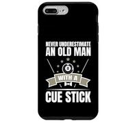 Billiard Never Underestimate An Old Man With A Cue Stick Case for iPhone 7 Plus/8 Plus