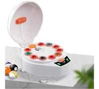 Billiard Pool Ball Cleaner Polishing Machine Billiard Ball Polishing Machine, Automatic Washer with LCD Touch Display, Magnetic Power-Off, Sound Operated, Ideal for Home and Professional Use