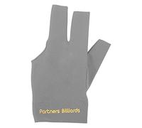 Billiard Pool Gloves 3 Fingers Cue Gloves Shooters Snooker Cue Sport Glove For Left Right Hand (Dark Gray)
