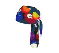 Billiard Print Helmet Cap Quick Dry Cycling Skull Wrap Breathable Polyester Adjustable Adult Summer Beanie
