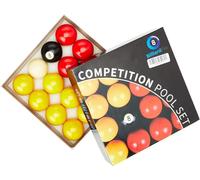 Billiard Pro Unisex 2'' (Reds & Yellows) 2 LEAGUE POOL BALLS REDS YELLOWS , L, One Size UK