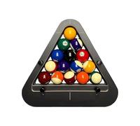Billiard Rack, Portable Adjustable Holder, Precision-Engineered Billiard Rack System, 10 Inches Triangle Frame with Gap-Free Design, Tournament Play Accessory with Easy Alignment, Sport Organizer