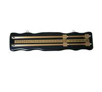 Billiard Score Board, Wood Billiard Scorer Score Keeper & Snooker Scoreboard, Easy To Read Sport Scoreboard, Reusable Billiard Scorekeeper for 2 Player, Football Billiard
