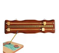 Billiard score-Board - Wooden Frame Manual Slider Counter, Player score-Keeper, Easy Read Hanging Design | Pool Table Game score-Tracking, Room Match Scoring System Indoor Use