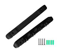 Billiard Stick Holder | 4 Cue Clips Stick Wall Rack,Sturdy Wall Rack for Pool Cue Sticks, Stylish Hardwood Pool Cue Set Holder, Pool Accessories