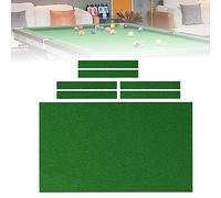 Billiard Table Cloth Replacement Set, Worsted Wool Blend Felt with 6 Rail Strips, Fast Speed and Durable for 7ft, 8ft, and 9ft Pool Tables