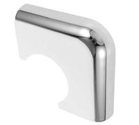 Billiard Table Metal Corner Plate with Curved Design Silver Iron
