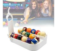 Billiard Training Rack, 3D Printed Pool Ball Setter, Skills Trainer & Ball Launcher for Snooker and Nine Ball, Accuracy Practice Aid for Billiards Enthusiasts