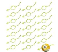 Billiards Aiming Trainer - 20 Pieces Pool Strokes Trainer, Skill Development Tool set | Competitive Learning Sessi0ns for Professionals Enthusiasts Beginners Amateurs Women Men