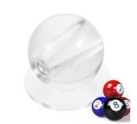 Billiards Angle Trainer - Transparent Acrylic Tool with Hole | Portable Rod Exerciser Angle Guide | Professional Pool Accuracy Aid for Cue Stick Alignment, Aiming Practice, Men’s Training Sessi