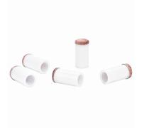 Billiards Cue Tip Replacement Soft Wear-Resistant Snooker Pool Tips for Cue Repair 10pcs (11mm)