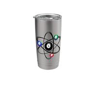 Billiards Game Sticks Atom Snooker Table Pool Billiard Stainless Steel Insulated Tumbler