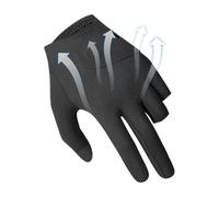 Billiards Glove - Magnetic Carom Pool Cue Sport Wear, Professional Ergonomic Breathable Equipment For Sports Accessories Fits On Right Or Left Hand For Men Women Black White