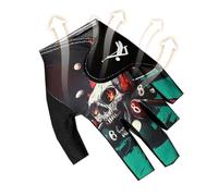 Billiards Gloves - Sweat-Wicking Half Finger Gloves, Adjustable Hand Protector gl0ves, Professional Pool Cue Sports Gear For Smooth Shots | Billiards Accessories, Adults Women Men, Indoor Gam