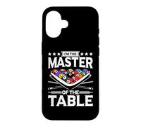 Billiards Master of the Table 8 Ball Funny Pool Case for iPhone 16