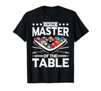 Billiards Master of the Table 8 Ball Funny Pool T-Shirt