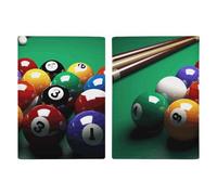 Billiards Passport Holder Slim PU Leather Passports Wallet Portable Passports Protector Passport Cover