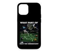 Billiards Physics Alien Nerd Pool Player Case for iPhone 12/12 Pro