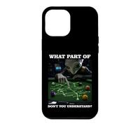 Billiards Physics Alien Nerd Pool Player Case for iPhone 12 Pro Max