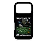 Billiards Physics Alien Nerd Pool Player Case for iPhone 17 Pro