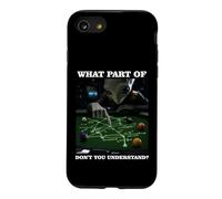 Billiards Physics Alien Nerd Pool Player Case for iPhone SE (2020) / 7/8