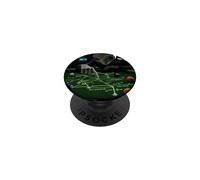Billiards Physics Alien Nerd Pool Player PopSockets Adhesive PopGrip