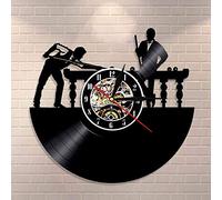 Billiards Player Wall Sign Personalised Wall Clock Unique Pool Billiards Snooker Room Decor Vinyl Record Clock Man Cave Gift