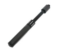 Billiards Pool Cue Extension Carbon Fiber Telescopic Pool Cue Extender Adjustable Length for Universal Billiards Cue Black 23.5cm to 33.5cm