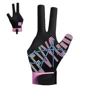 Billiards Pool Cue Gloves | Billiards Three Finger Sport Unisex Gloves | Stylish Appearance Billiard Equipment for Amateur and Professional Players