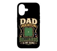 Billiards Pool Player Ball Dad Dad Is My Name Billiards Is Case for iPhone 17